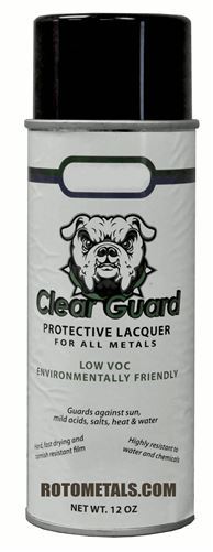 Sealer Clear Guard Lacquer for Zinc – For Vertical Surfaces Only! CB-08-F1 & F3