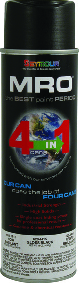 MRO Gloss Black Industrial Enamel 620-1415 SEYMOUR OF SYCAMORE, INC 43281006729
