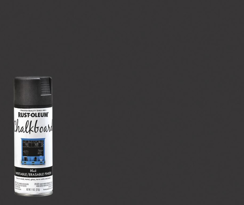 PreviousNext Rust-Oleum® Specialty Flat Black Chalk Board Spray Paint – 11 o New