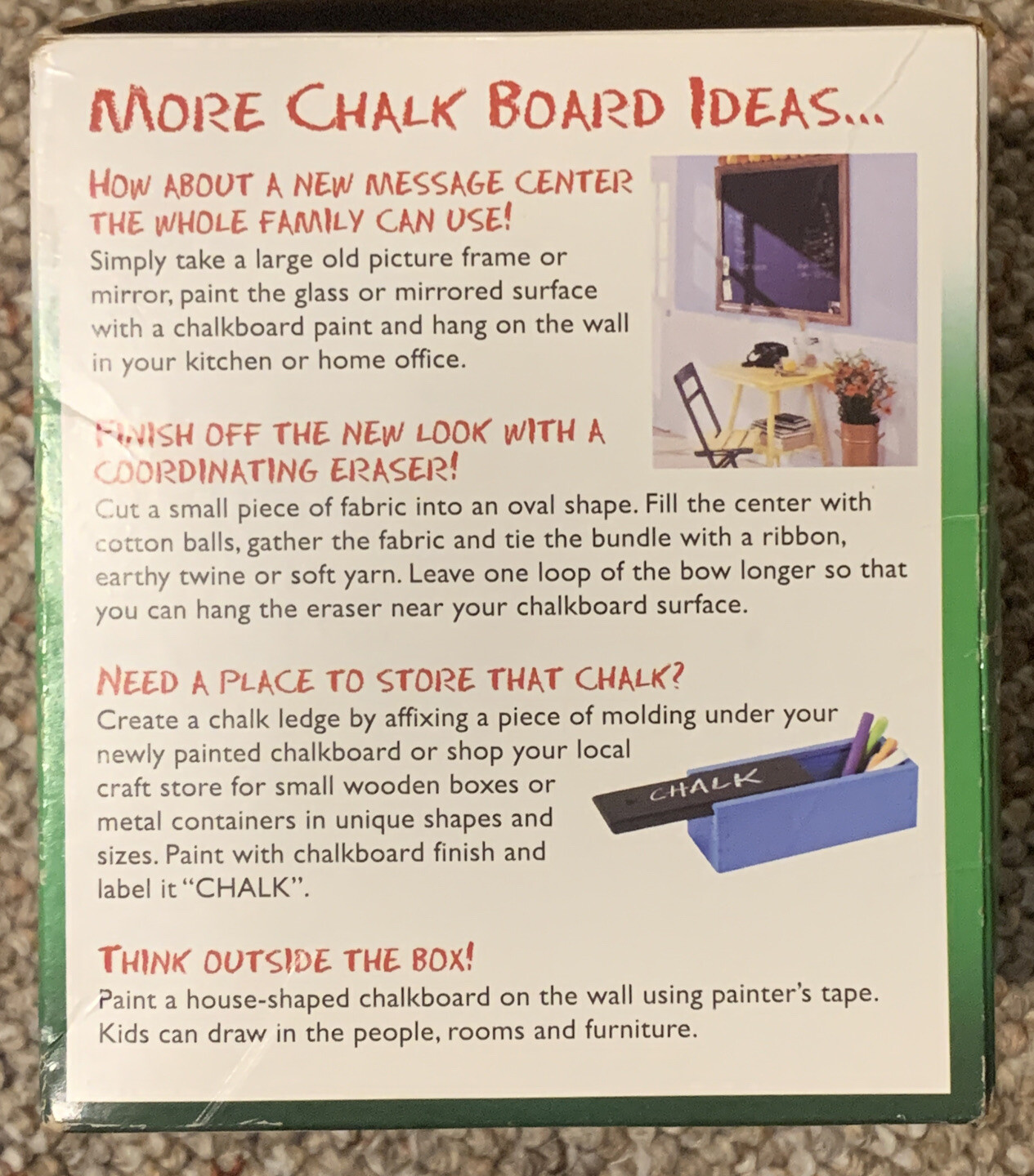 Rust oleum￼ ChalkBoard Paint (H)
