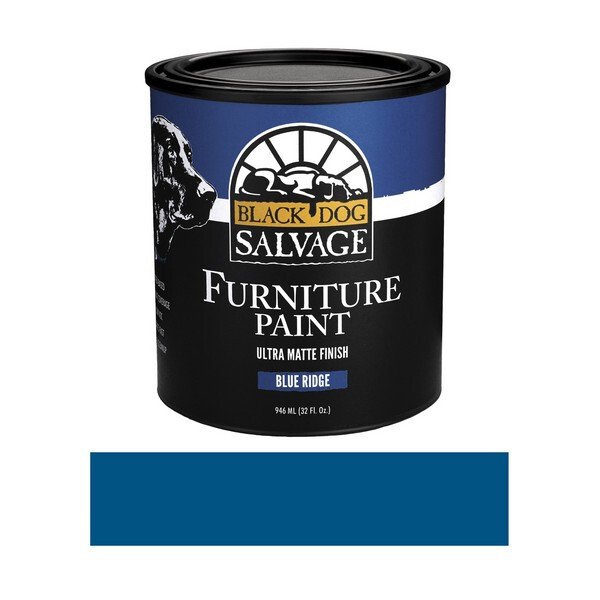Furniture Paint, “Blue Ridge Mountains”, Water Based, Matte, Low VOC