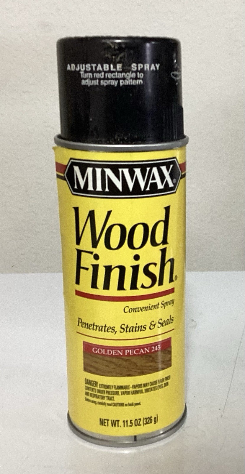 MINWAX WOOD FINISH AEROSOL PENETRATING STAIN-GOLDEN PECAN 245-11.5 WEIGHS 14.5