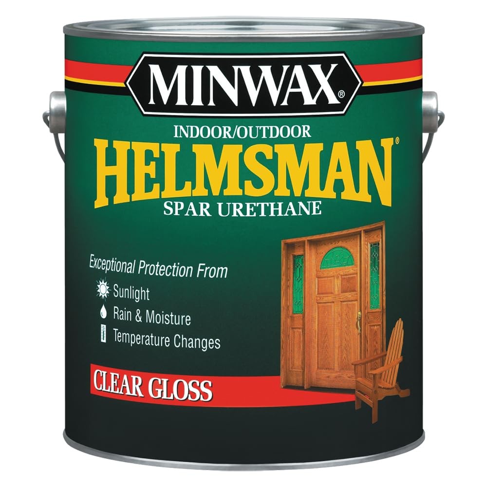 Minwax Helmsman Spar Urethane 1 Gallon Clear Protective Wood Finish Gloss