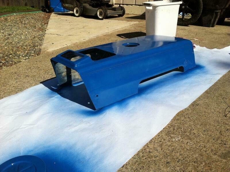 Ford Blue Spray Paint Coating Gloss Tractors Farm Implements Lawn Mowers Metal