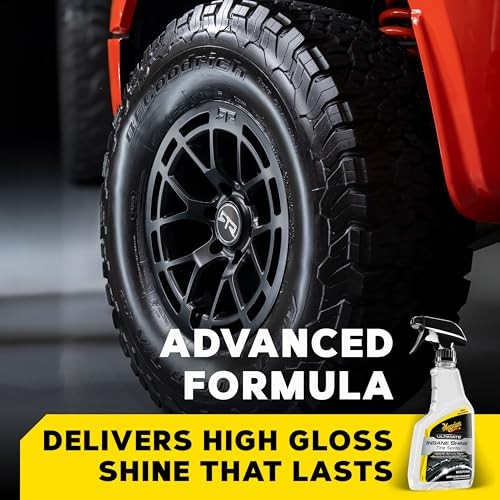 Meguiar’s Ultimate Insane Shine – Premium Tire Dressing that Tire Spray