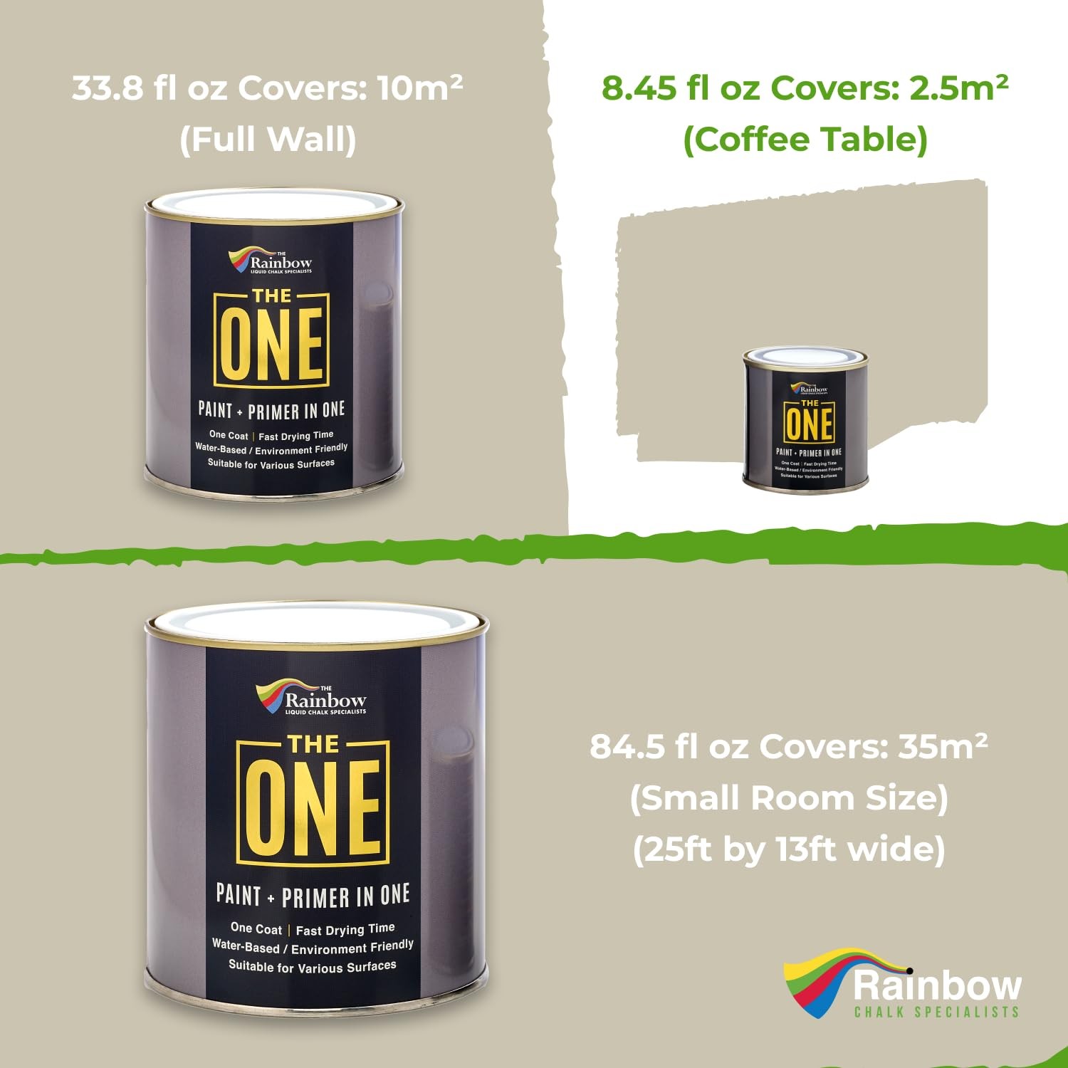 The One – 8.5 Fl 1 Coat Decorating For Walls Voc