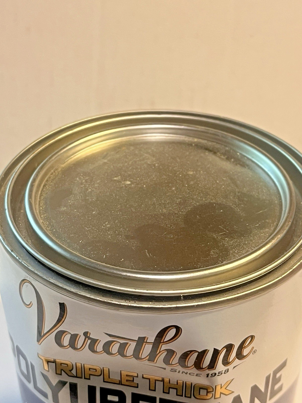 Varathane Triple Thick Satin Polyurethane, Water Based Wood Finish, Qt