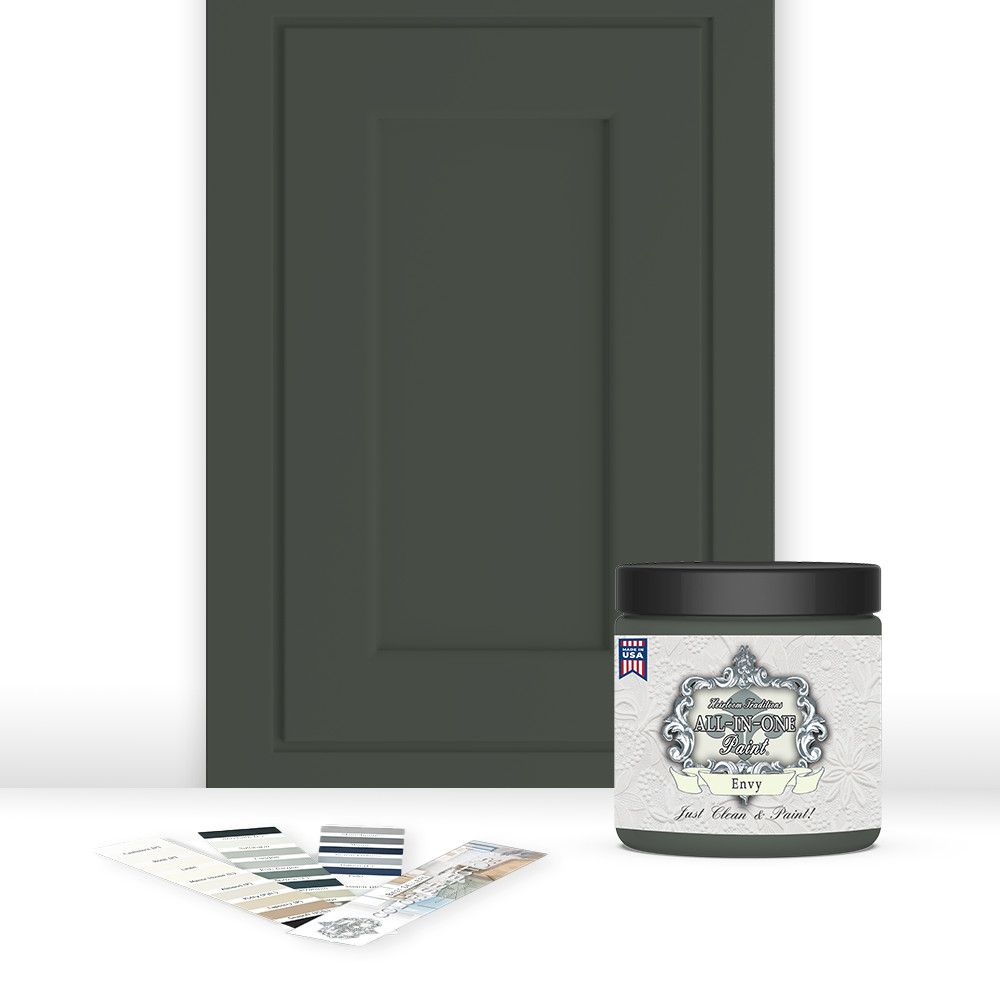 ALL-IN-ONE Paint – Envy, 8oz Sample – includes color card