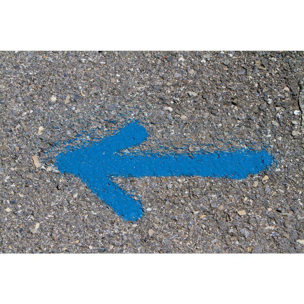 15 Ounce Flat Caution Blue Exterior 2X Distance Inverted Marking Spray Paint (6-