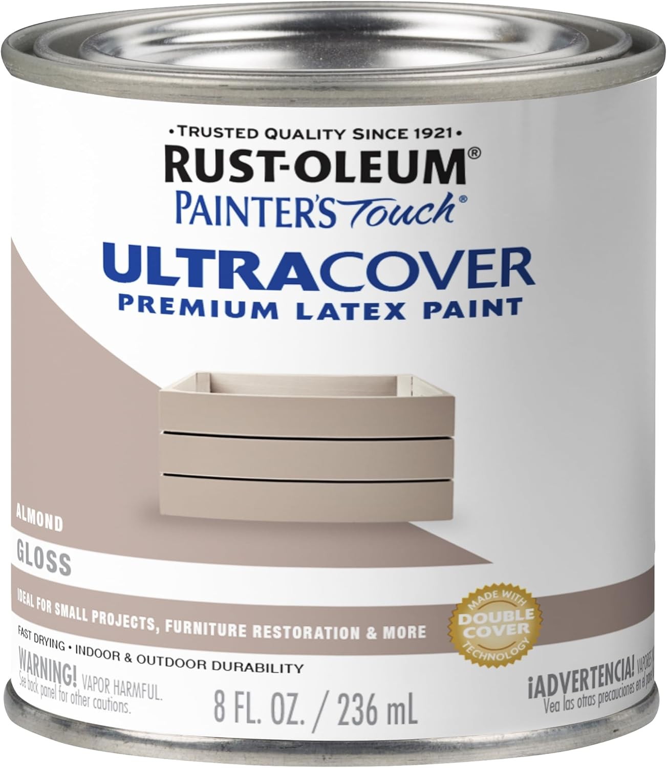 Rust-Oleum Brush Painter’s Touch Enamel Gloss Almond 8oz