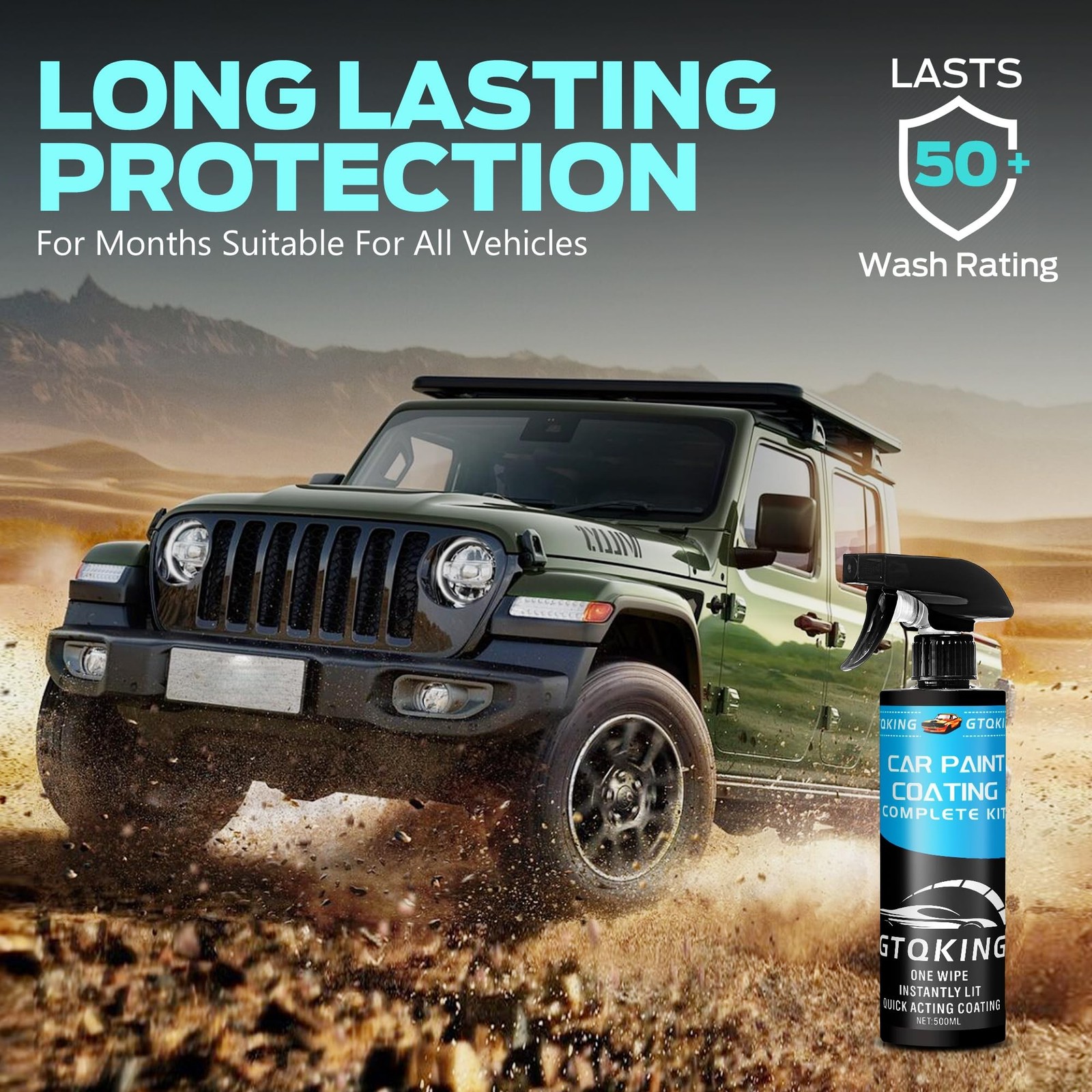 Premium Ceramic Coating for Cars- Quick Effect Coating Agent – Car Coating Sp…
