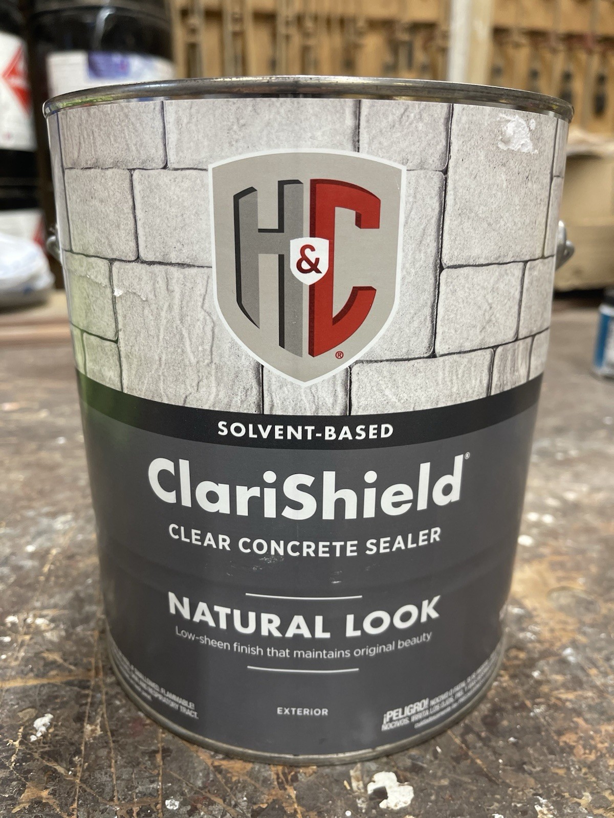 H&C Clarishield Clear Concrete Sealer / Exterior / Solvent-Based/ Gallon