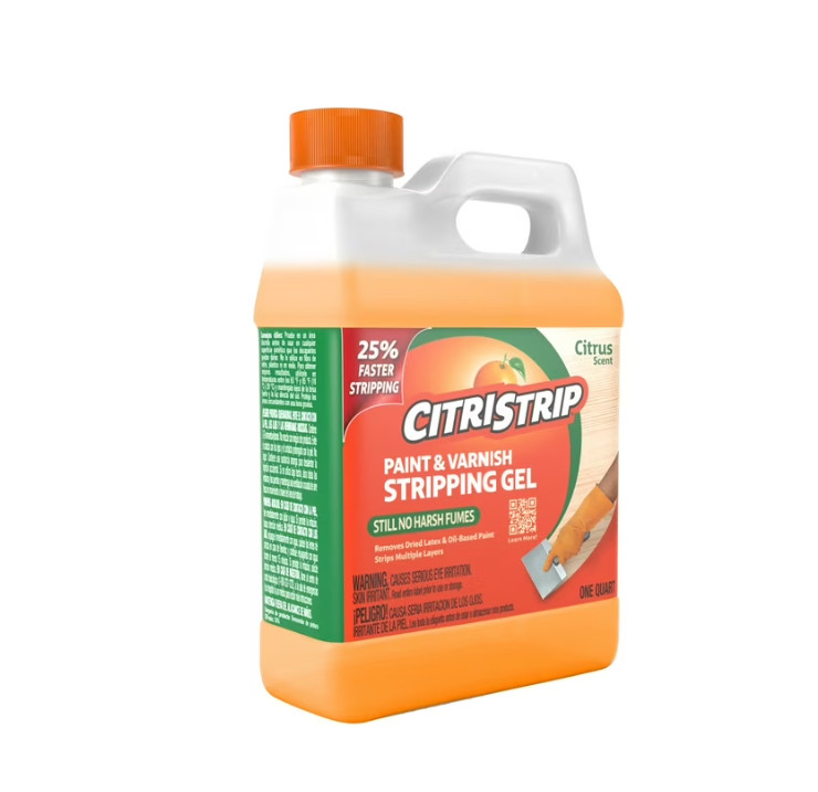 Paint & Varnish Stripping Gel, Citrus Scent, 1 Quart