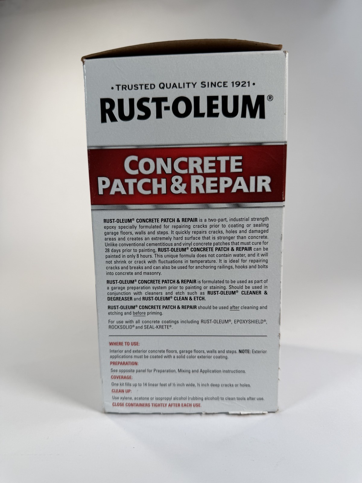 Rust-Oleum Concrete Patch & Repair #1 Trusted Brand 0.9L
