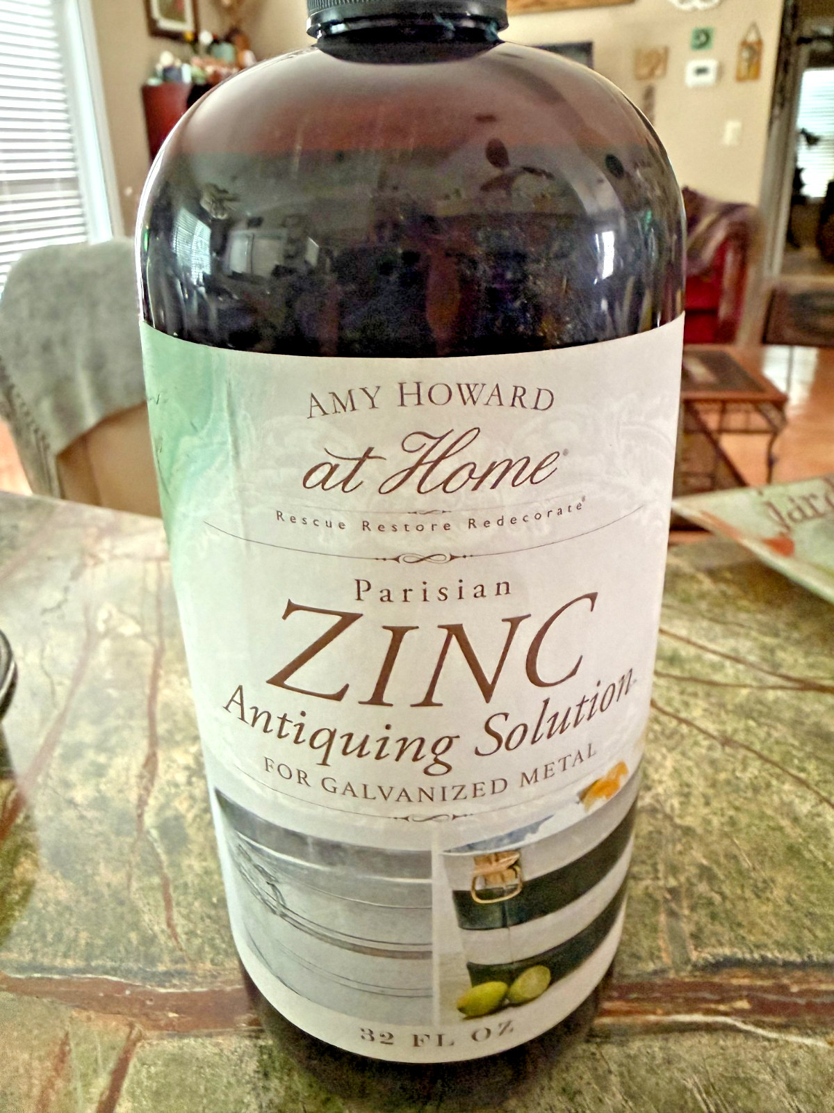Amy Howard at Home: Zinc Antiquing Solution for Galvanized metal