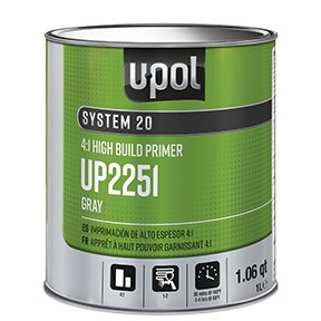 National Rule Coatings: 4:1 High Build Primer, Gray, 34oz 2 Count UPL-UP2251