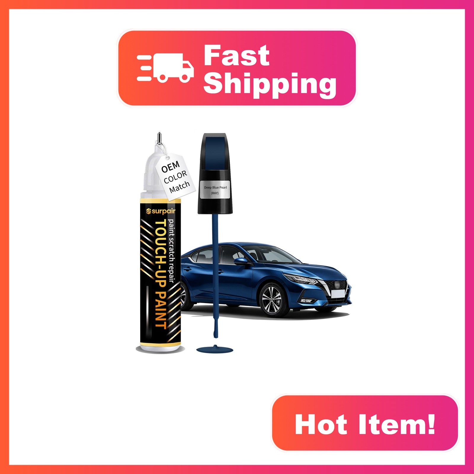 Surpair Deep Blue Pearl RAY Touch Up Paint