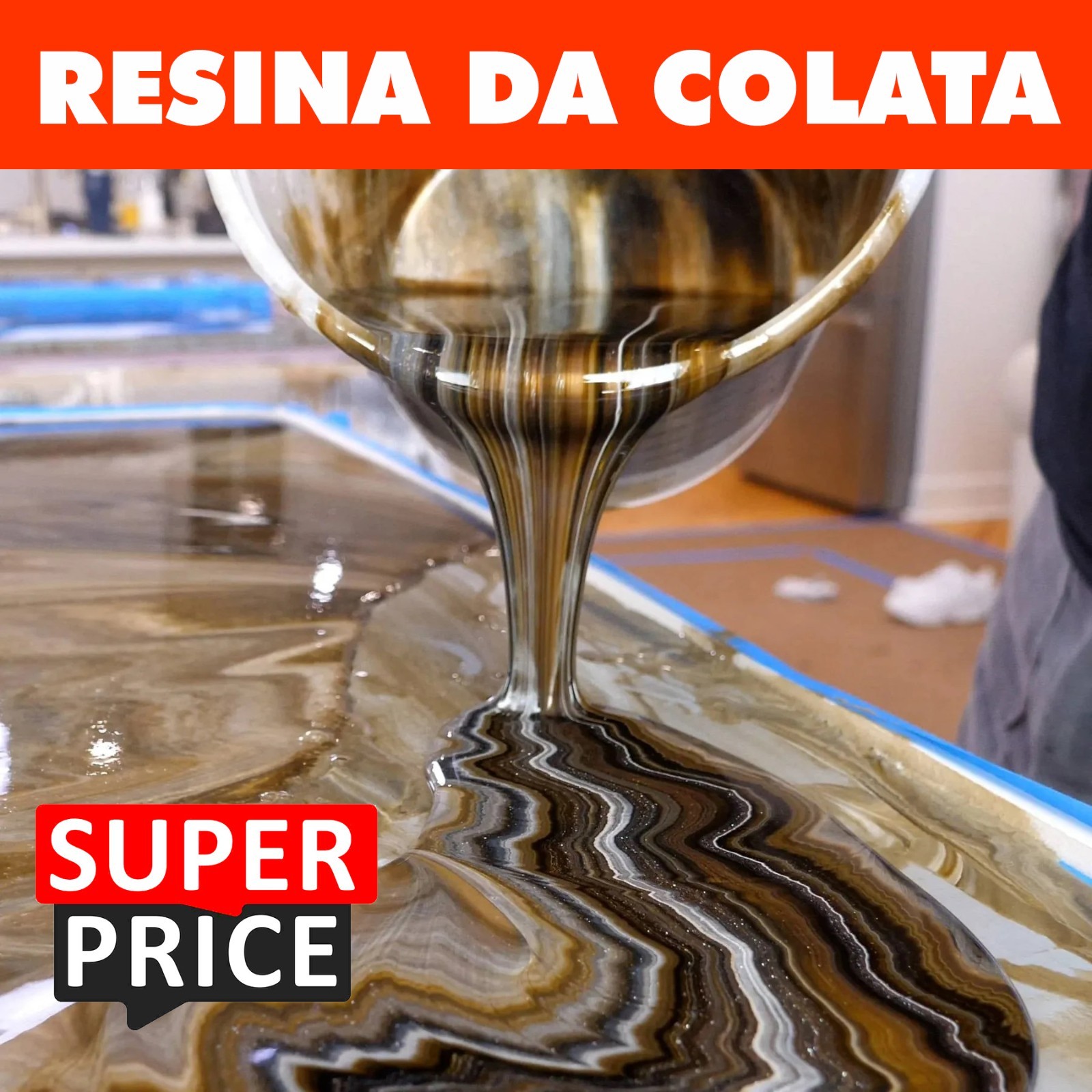 Casting Epoxy Resin, Flooring & Kitchen Top Colors & Pigments