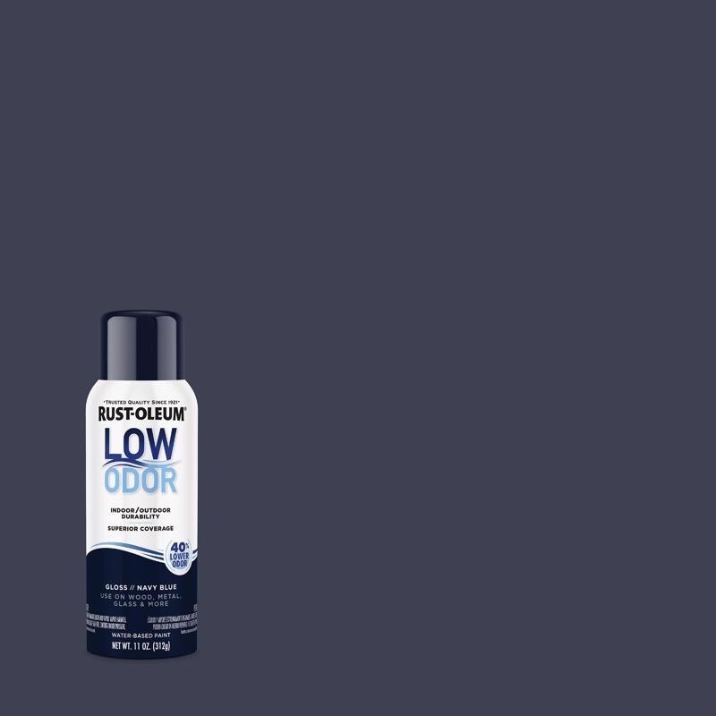 Rust-Oleum Low Odor Gloss & Matte Water-Based Spray Paint 11 oz (CHOOSE COLOR)