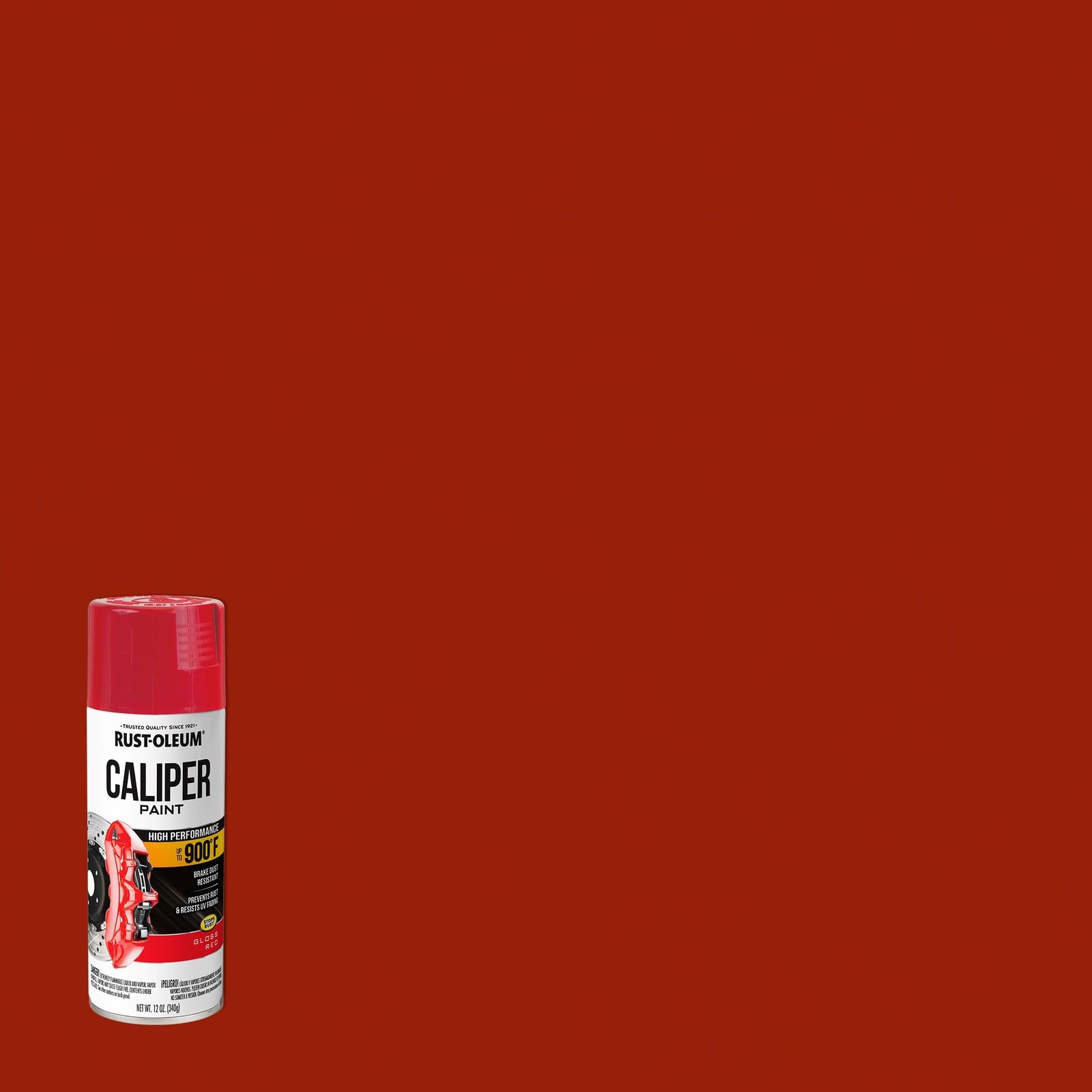 Caliper Spray Paint 12oz Red High Temperature Heat Resistant Customization