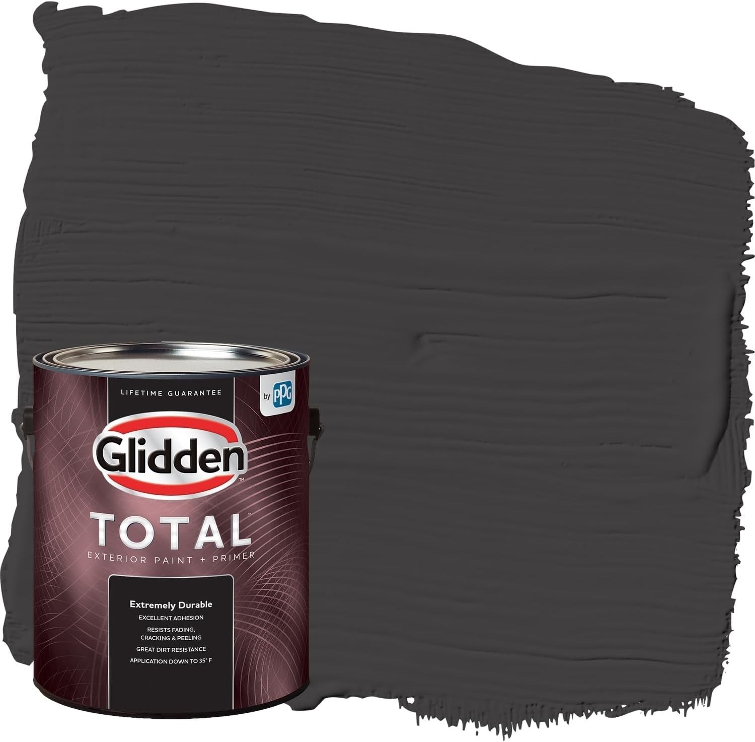 Exterior Paint & Primer, Black Magic, Semi-Gloss – 1 Gallon