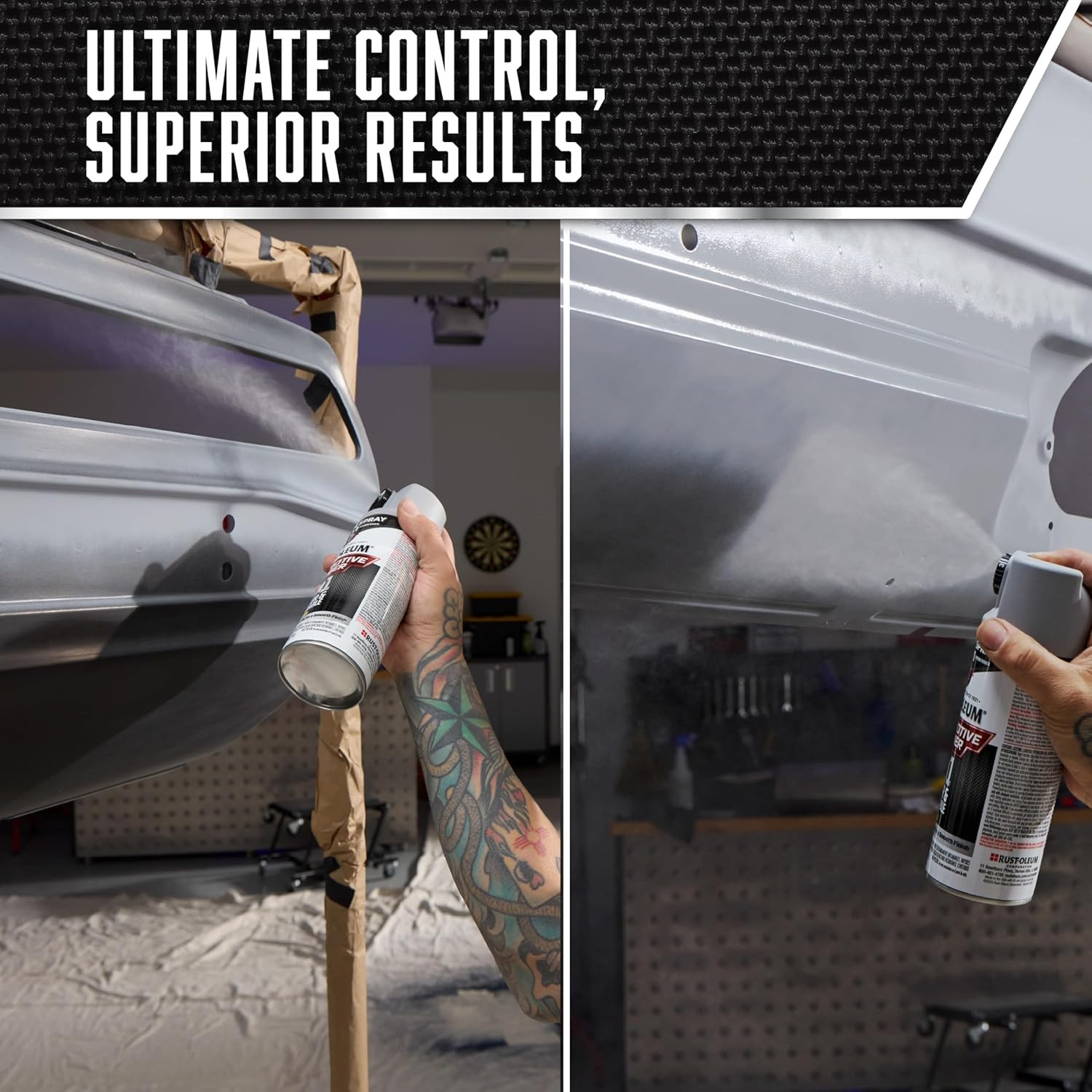 Automotive Filler Primer Custom Spray 5-In-1, 12 Oz, Gray