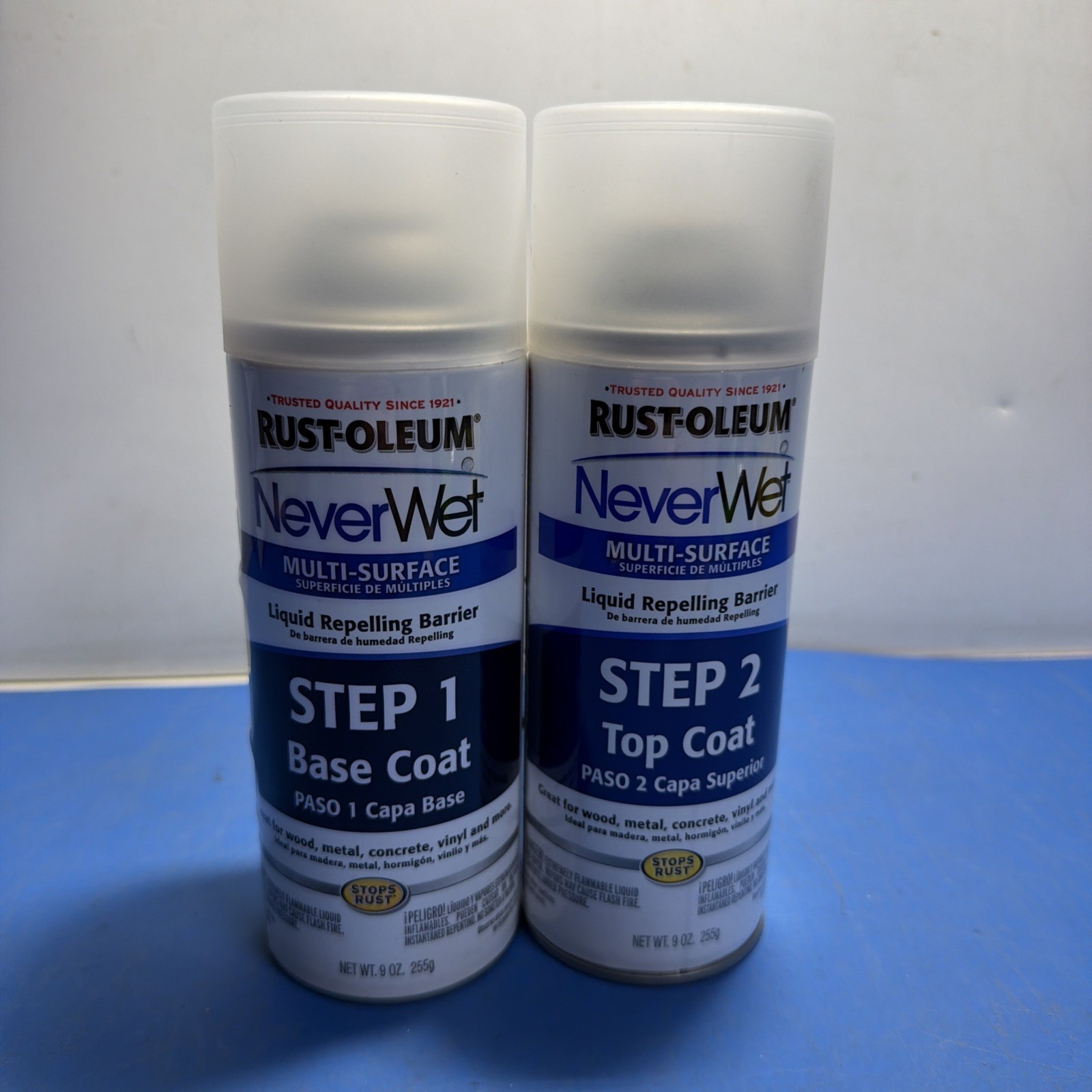 2x Rust-Oleum NeverWet Multi-Surface Liquid Repelling Treatment Kits. Read