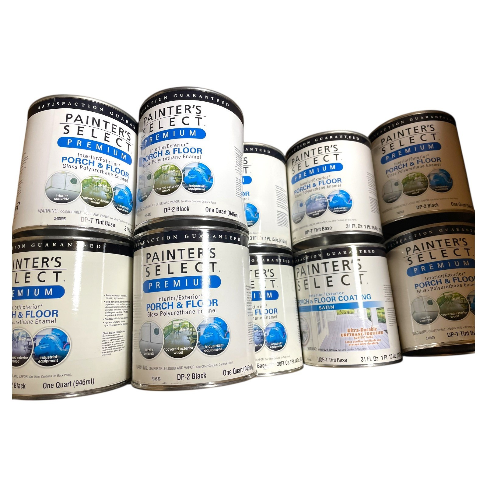 Painters Select Premium Porch & Floor Gloss Polyurethane Enamel Paint – 14 Quart