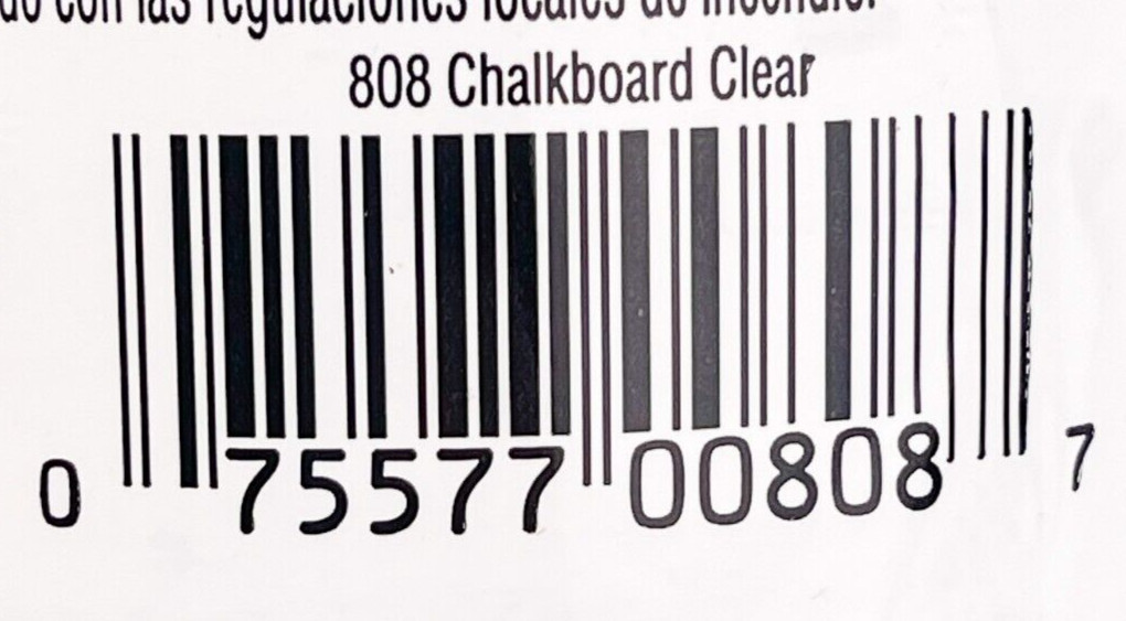Krylon 808 Chalkboard Clear Spray paint 12oz Lot of 2