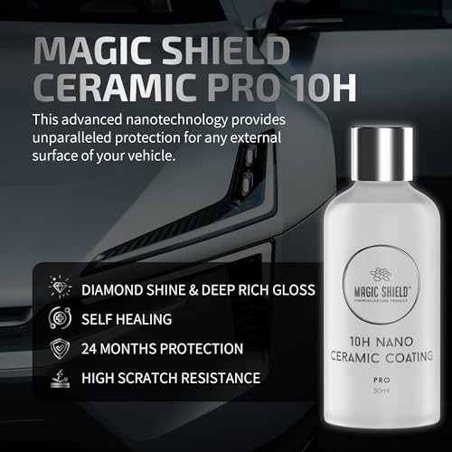 Ceramic Coating PRO 10H – Self-Healing | Long lasting for 2 cars+ | Advanced