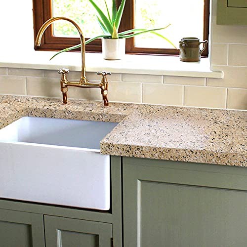Granite Countertop Paint Kit 2.0-100% Sicilian Sand 100% Acrylic Topcoat