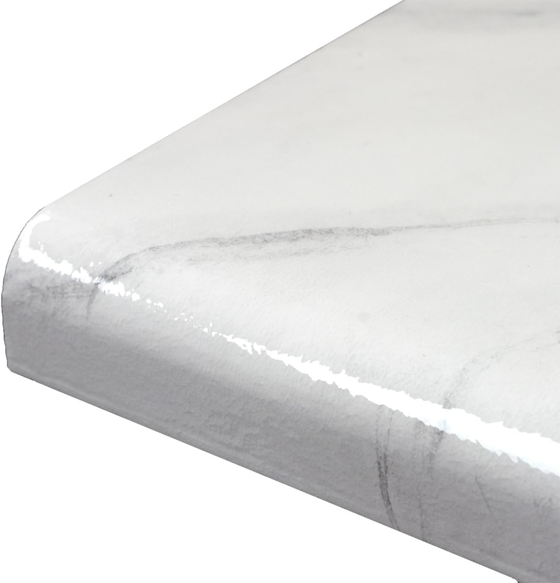 White Marble Epoxy Countertop DIY Kit for Small Projects