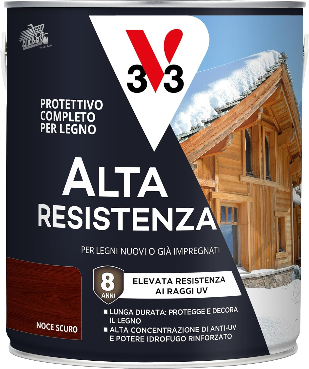 Complete Protective for Solvent Wood High Strength Dark Walnut 2.5L