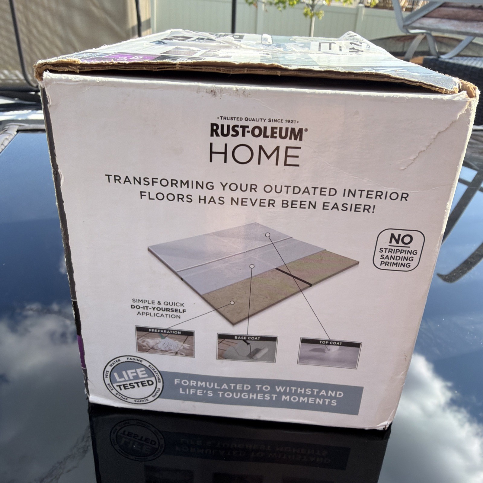 Rust-Oleum 360101 Home Deep Base/ Semi-Gloss Top-Coat New