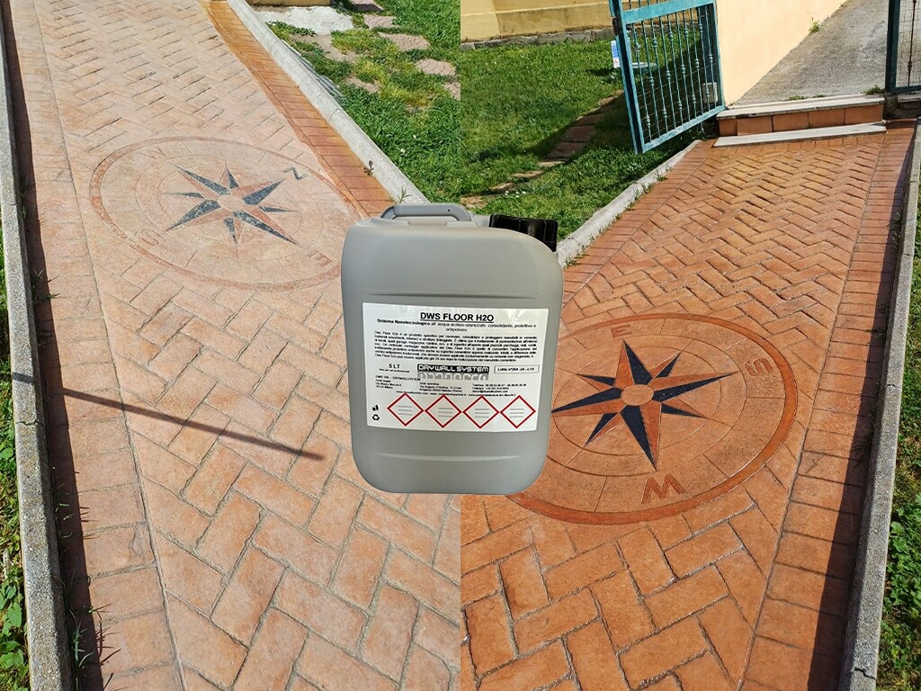 DWS FLOOR Professional Clear Resin for Concrete & Dustproof Printing Glossy