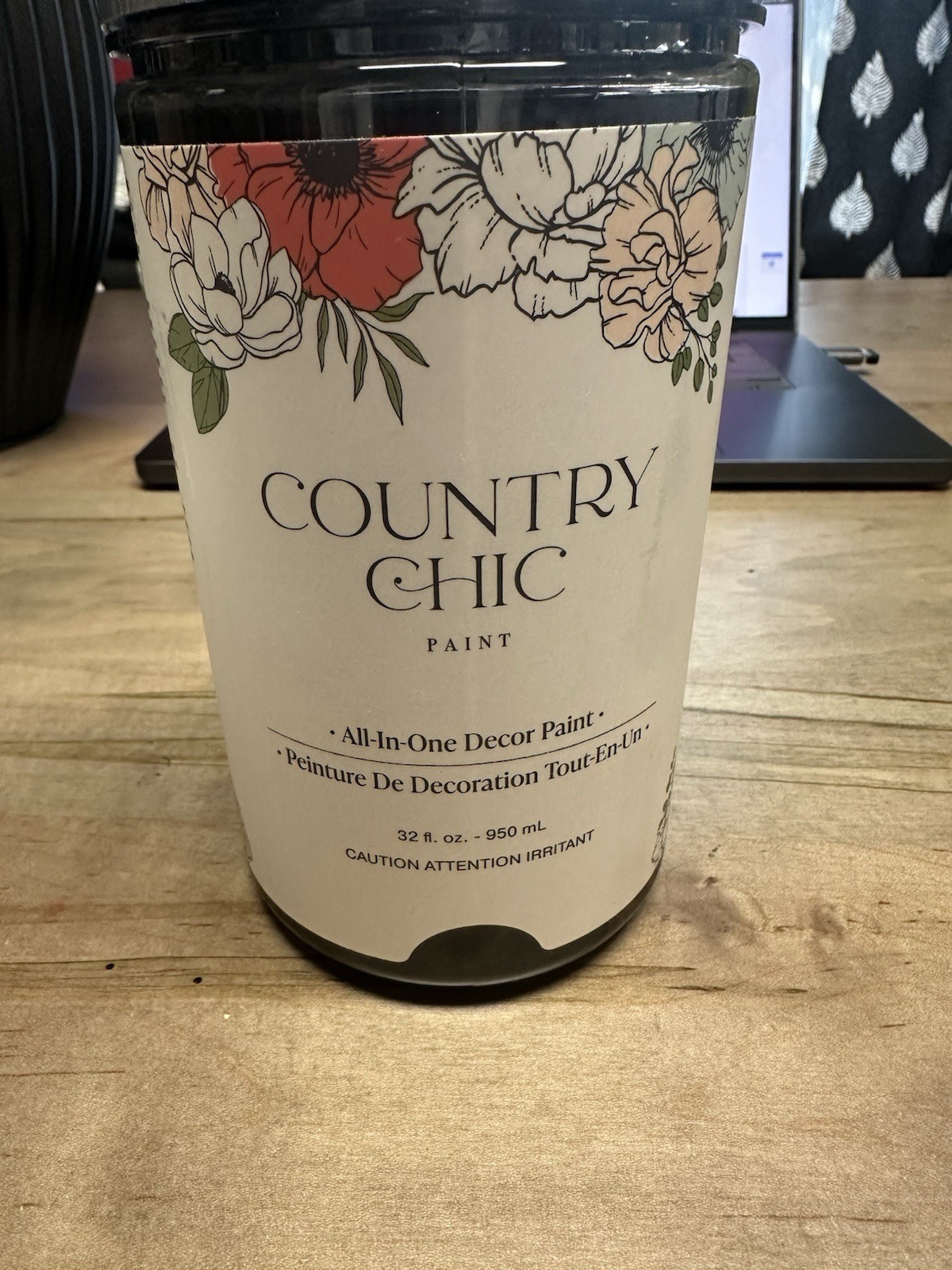 COUNTRY CHICK CHALK PAINT – LIQUORICE – 32oz