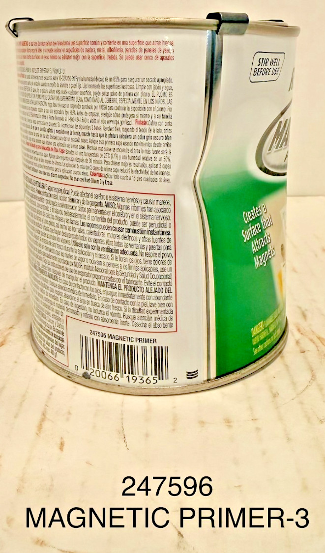 Rust-Oleum 247596 Magnetic Primer 30oz DENTED CAN