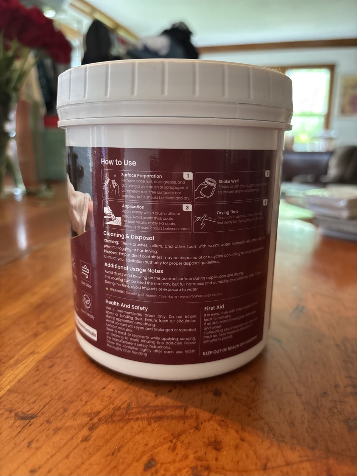 2 In 1 Rust Converter 32oz