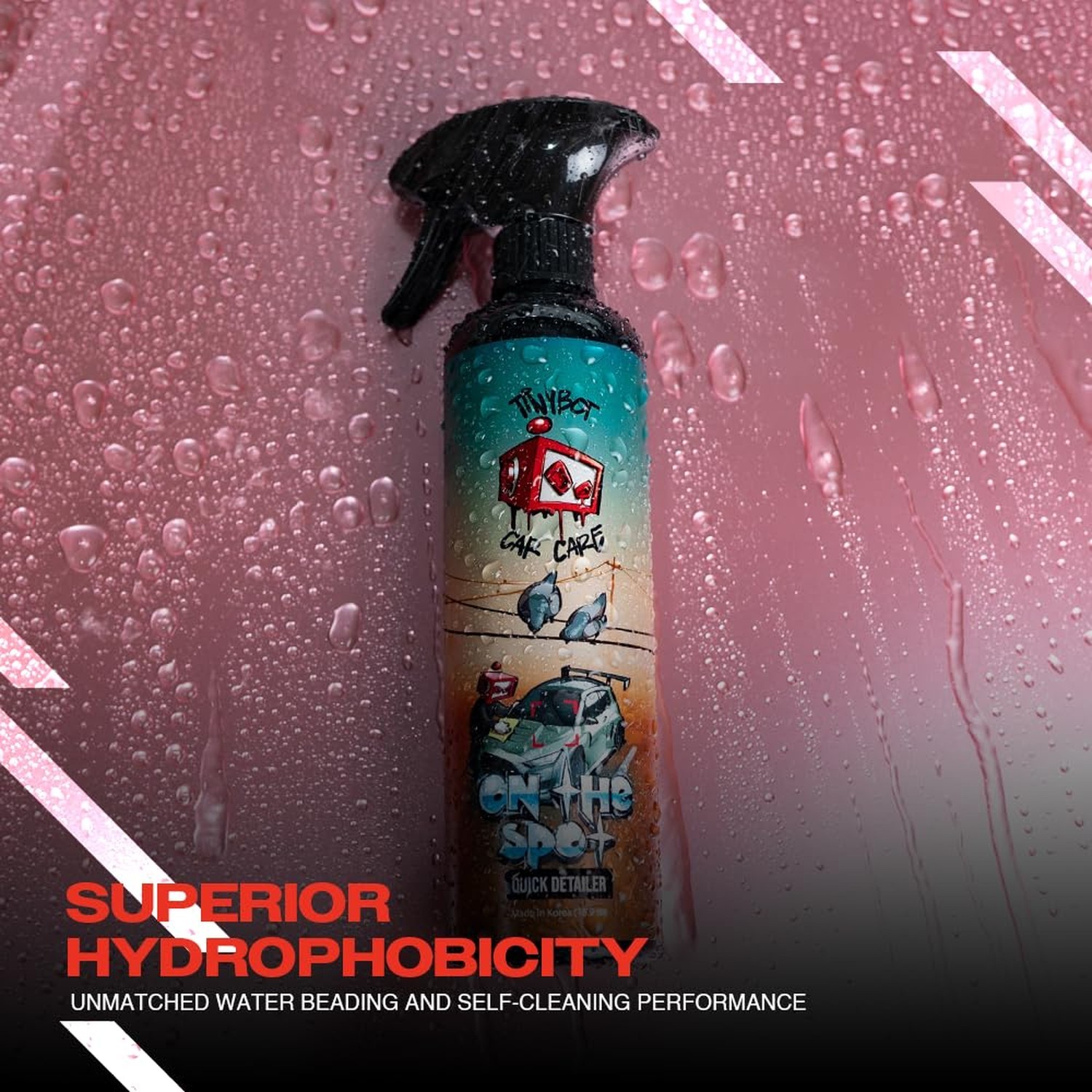 Tinybot On the Spot Quick Detail Spray- For Gloss Finish Vehicle – Waterless …