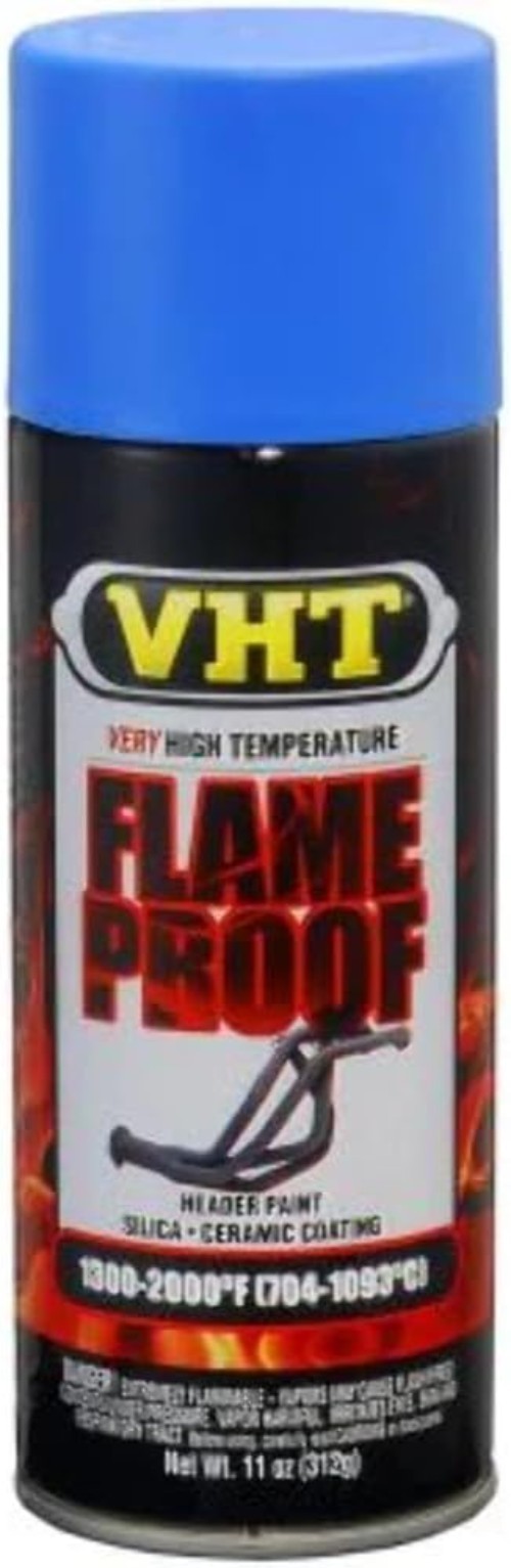 Extreme Temp Flameproof Coating in Flat Blue – 2000°F Silicone Protection 11oz