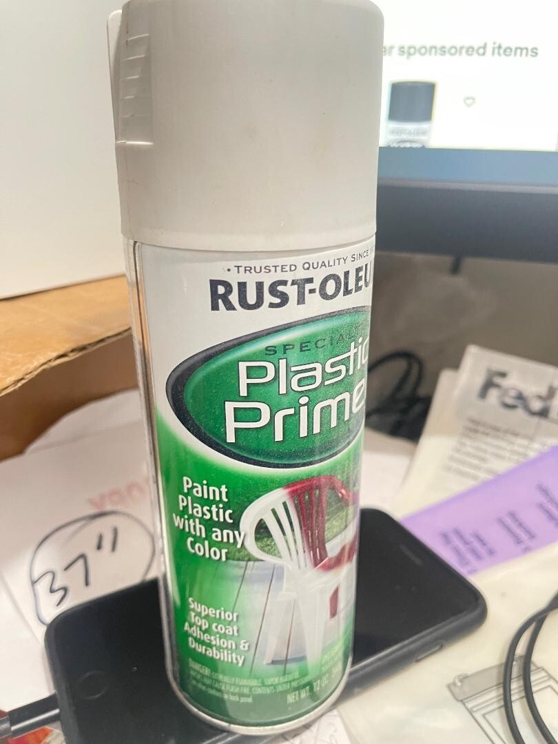 USED Rustoleum 209460 Primer Spray, 12 oz Aerosol, Liquid, White(A3)