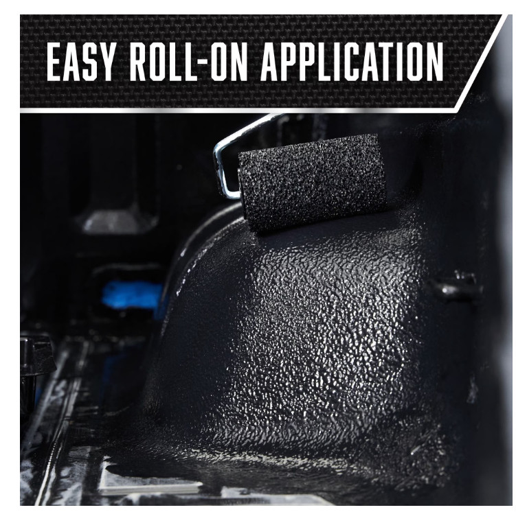 Black, Rust-Oleum Automotive Truck Bed Coating-342669, Gallon