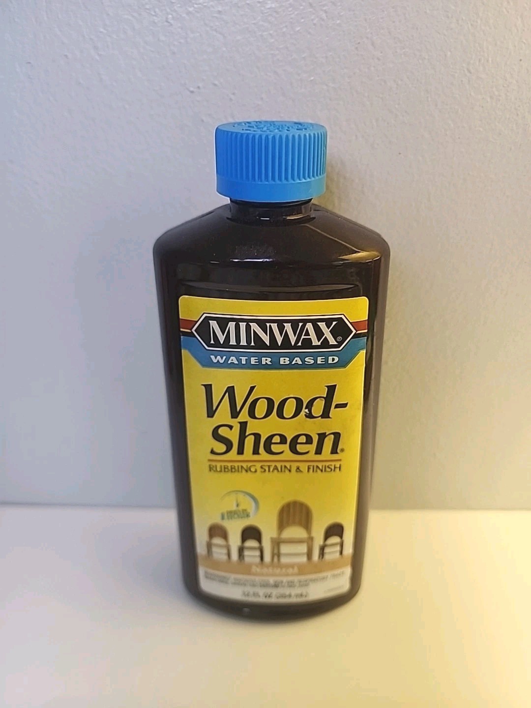 Minwax Wood Sheen Rubbing Oil Stain & Finish NATURAL 12 oz Discontinued