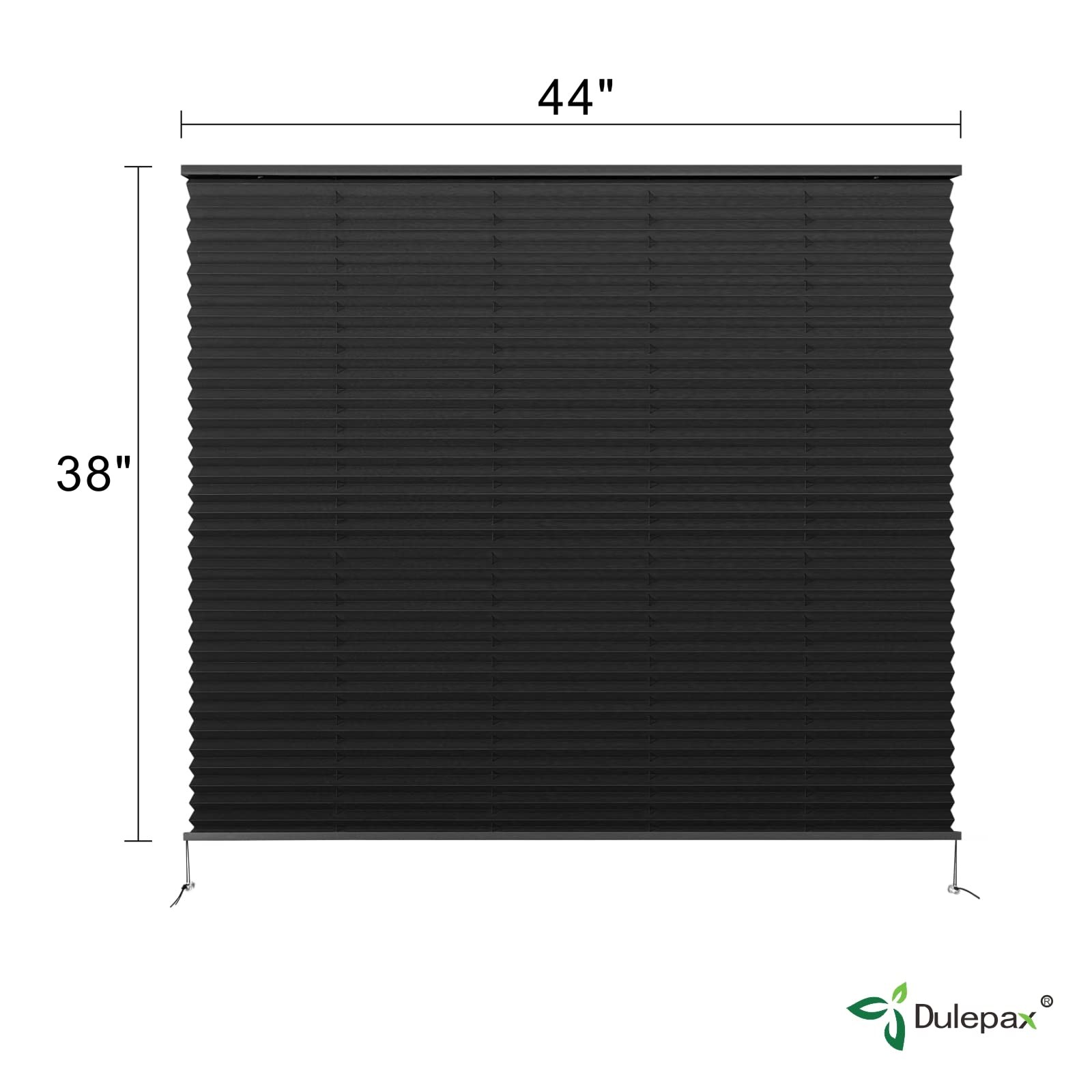 Dulepax Rv Blindsrv Pleated Shadesrv Blinds Pleated Shades 44 W X 38 L Black Rv