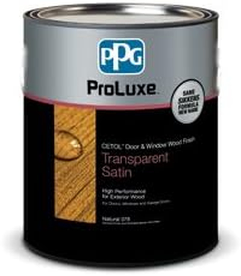 PPG Proluxe Natural Wood Finish for Doors & Windows, 1 Quart