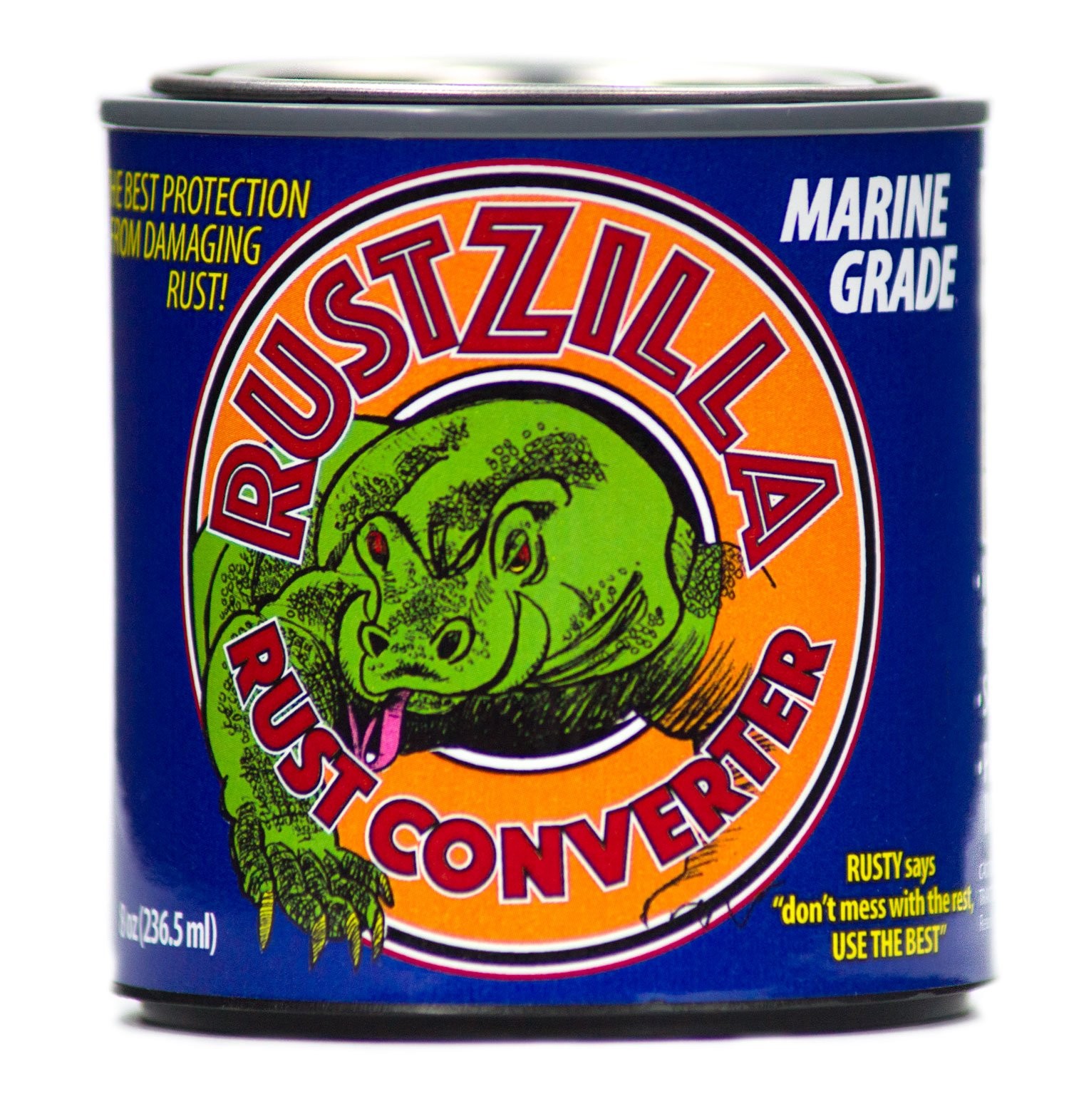 RUSTZILLA RZMG-004271 Marine Grade Rust Converter and Remover, Professional S…