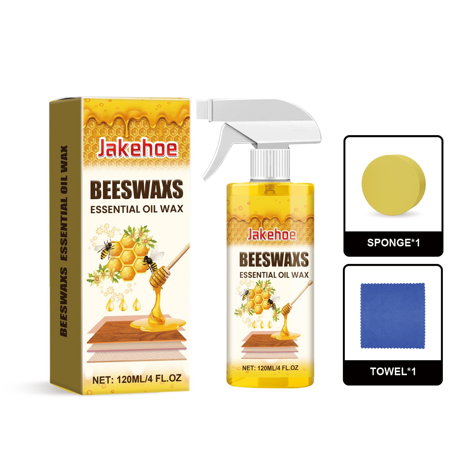 Natural Micro-Molecularized Beeswax Spray, Beeswaxs Essential Oil Wax