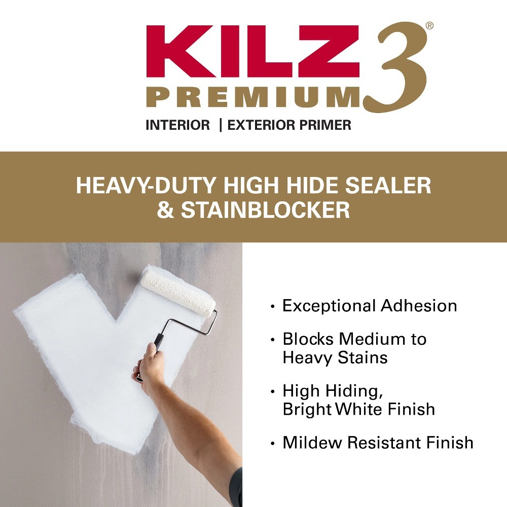 KILZ 3 Multi-Purpose Water-Based Wall and Ceiling Primer