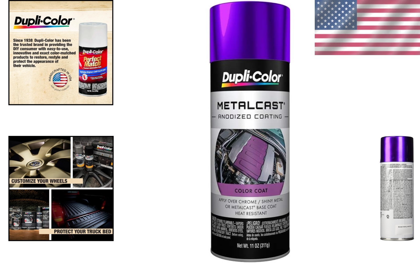 Scratch Resistant Purple Anodized Automotive Paint – 11oz Durable Coating