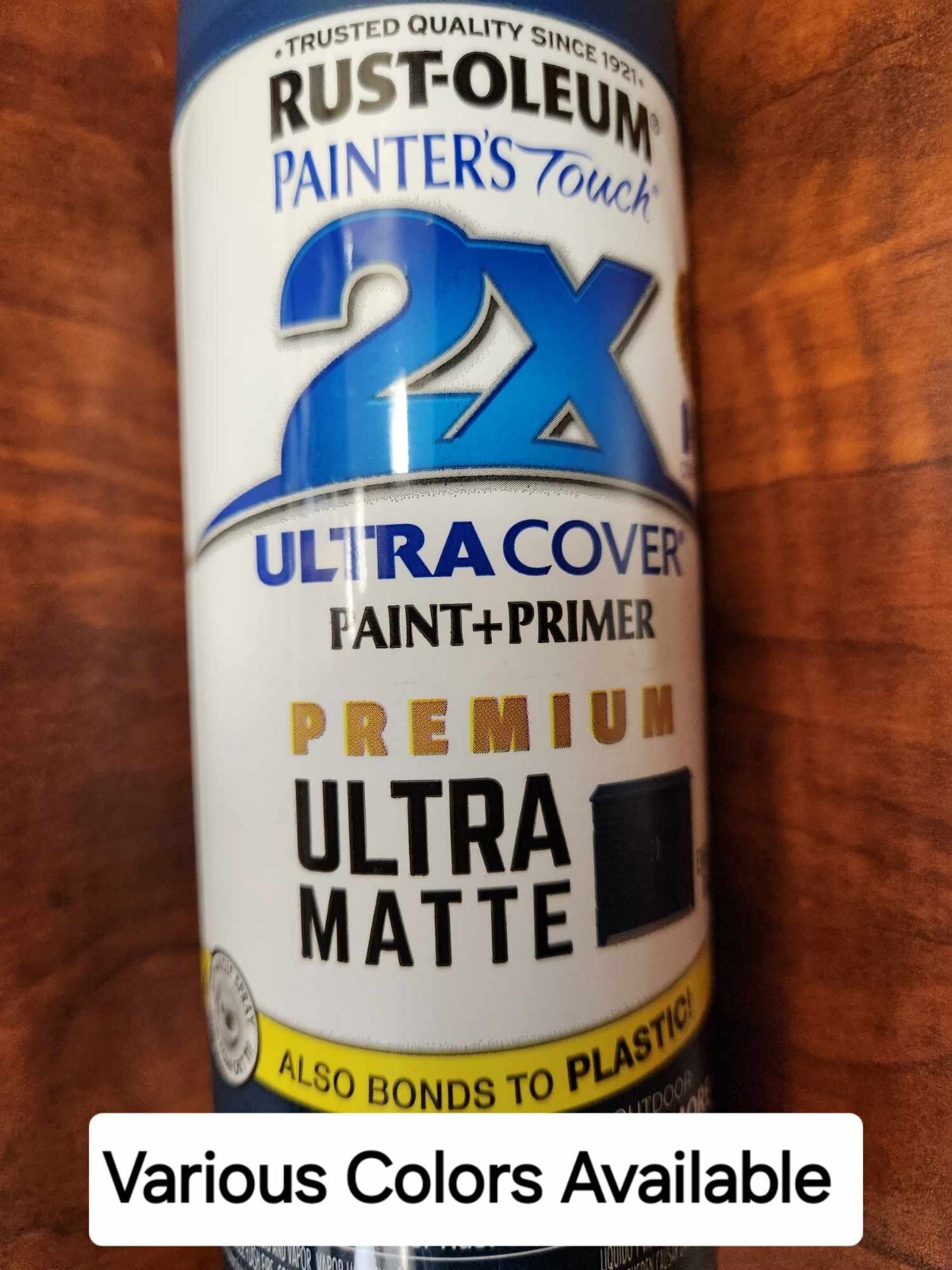 Rust-Oleum Painter’s Touch 2X Ultra Cover Matte Spray Paint – 12 oz